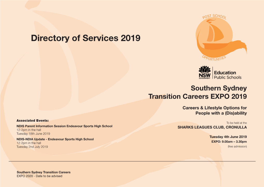 Directory of Services 2019