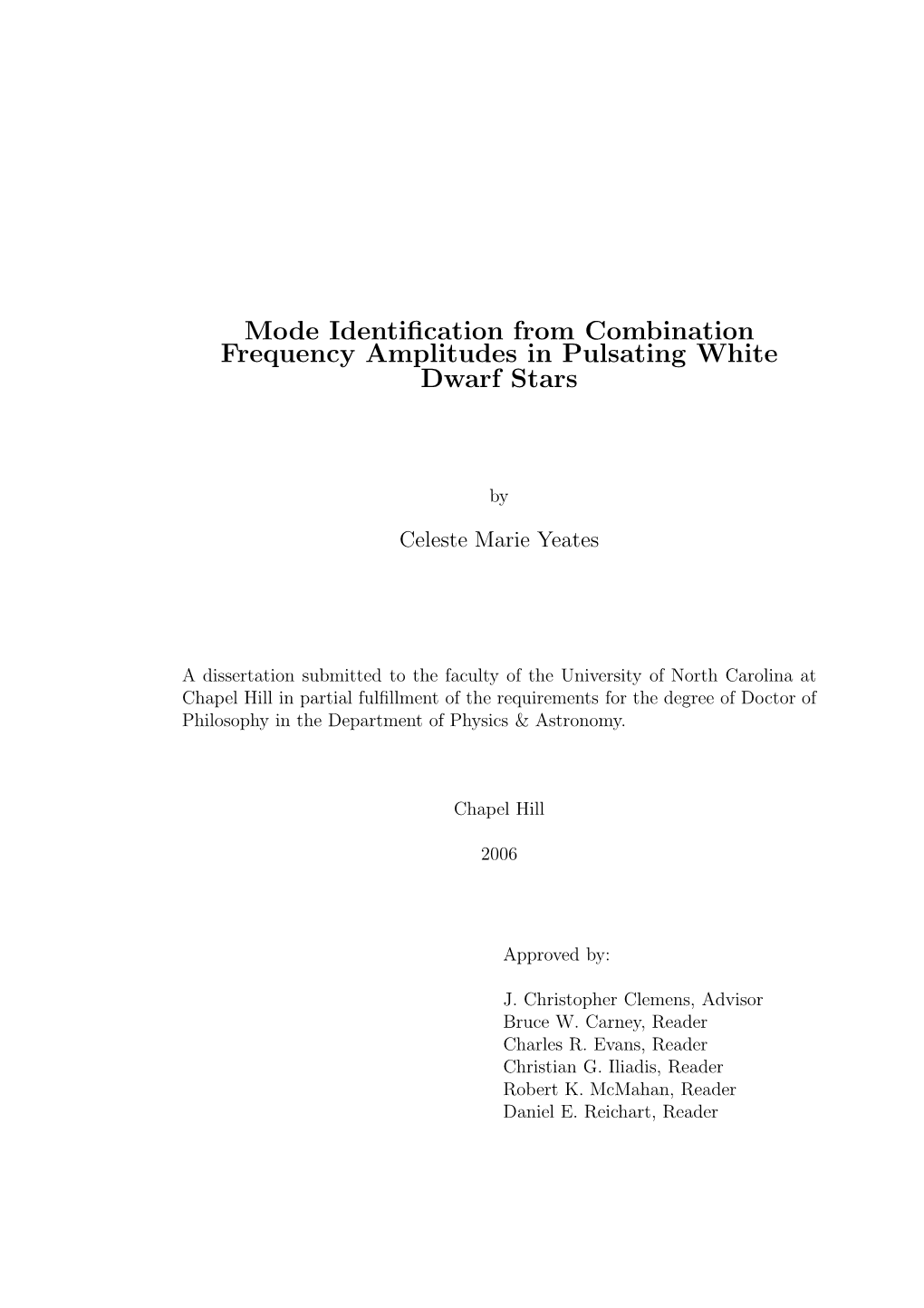 Mode Identification from Combination Frequency Amplitudes in Pulsating White Dwarf Stars