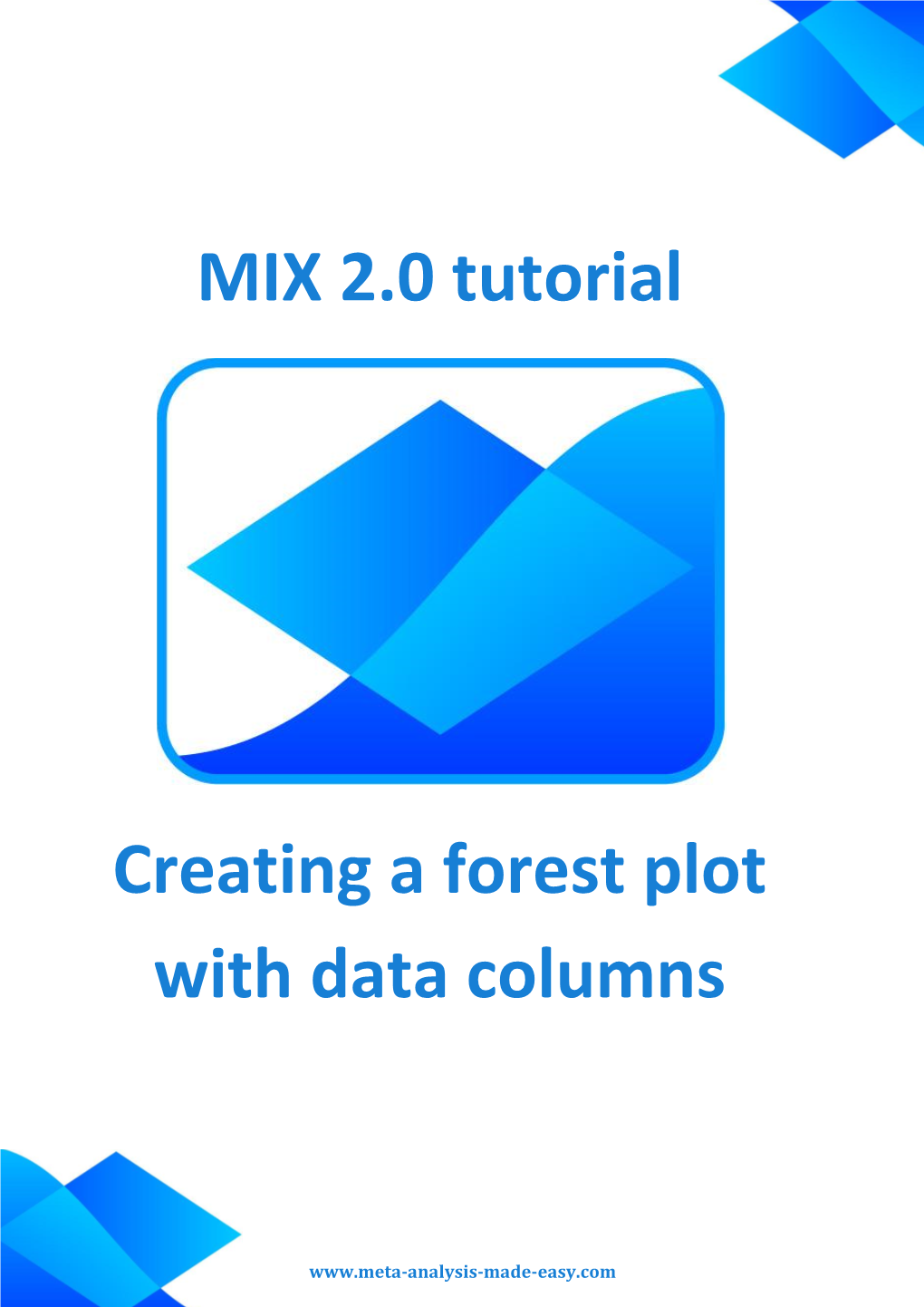 Creating a Forest Plot with Datacolumns