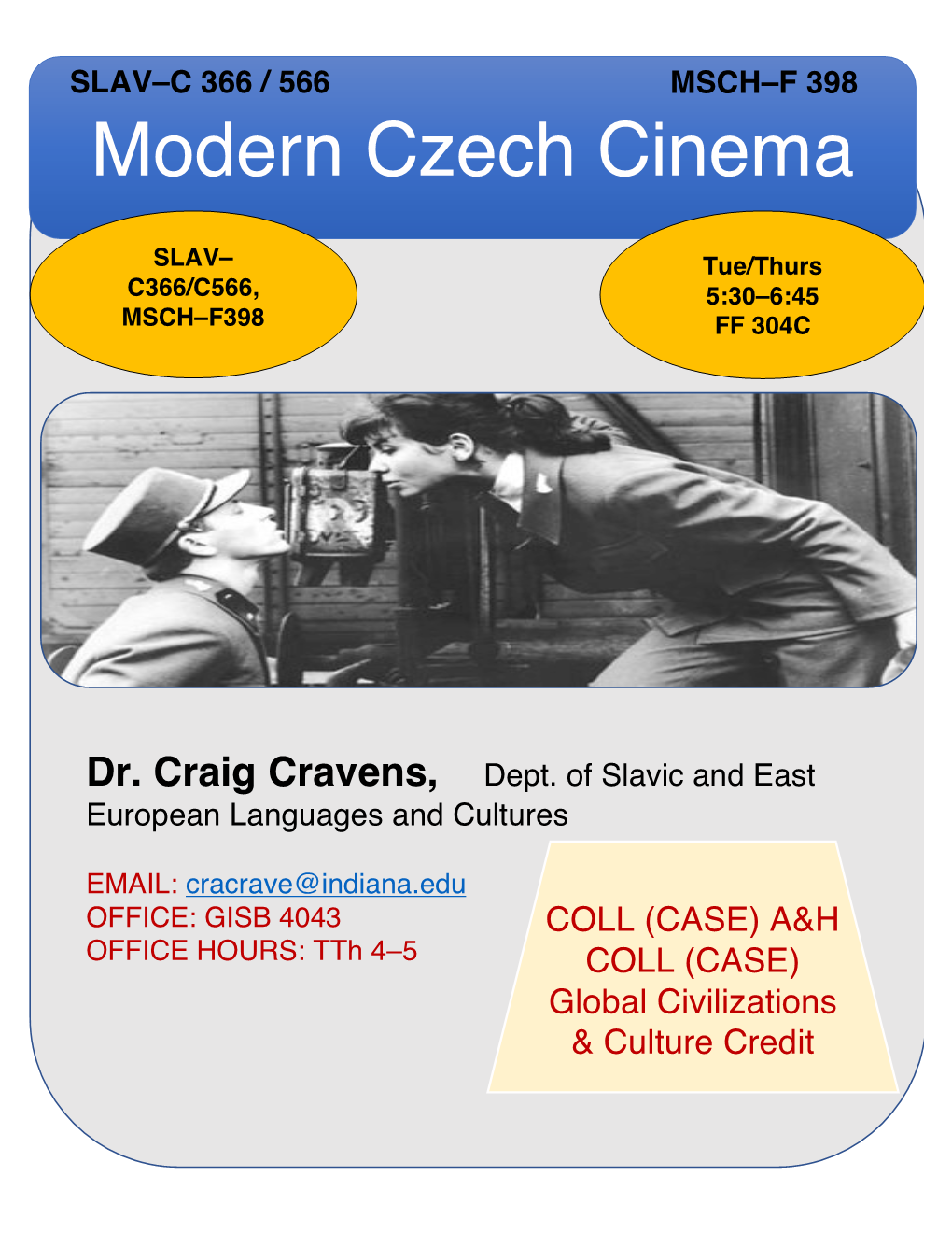 Slav-C366/C566 Modern Czech Cinema