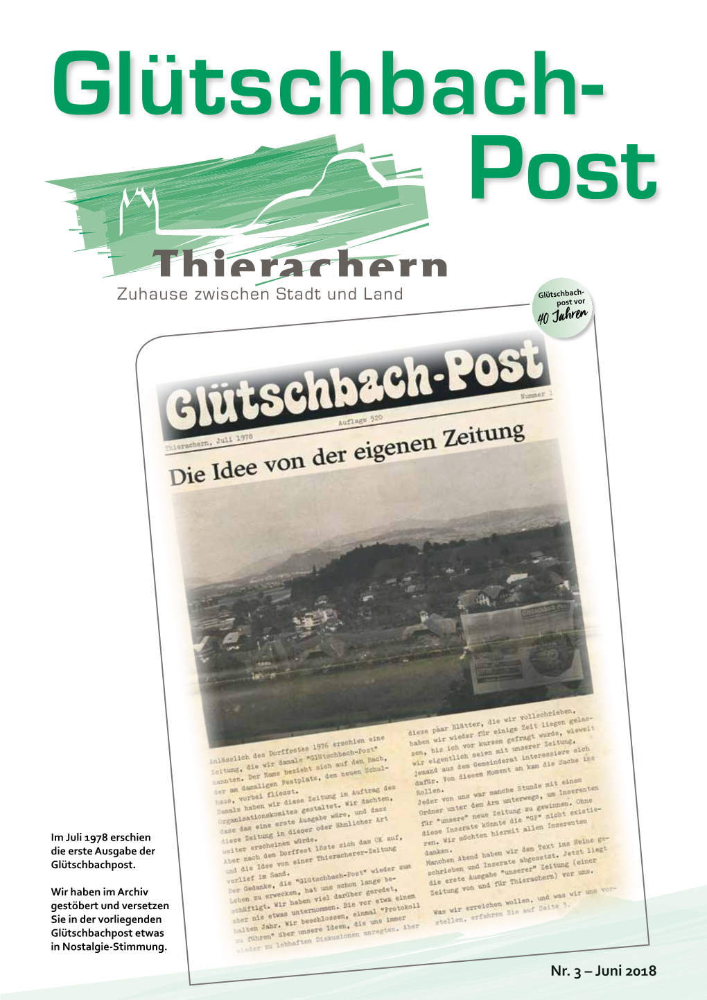 Glütschbach- Post