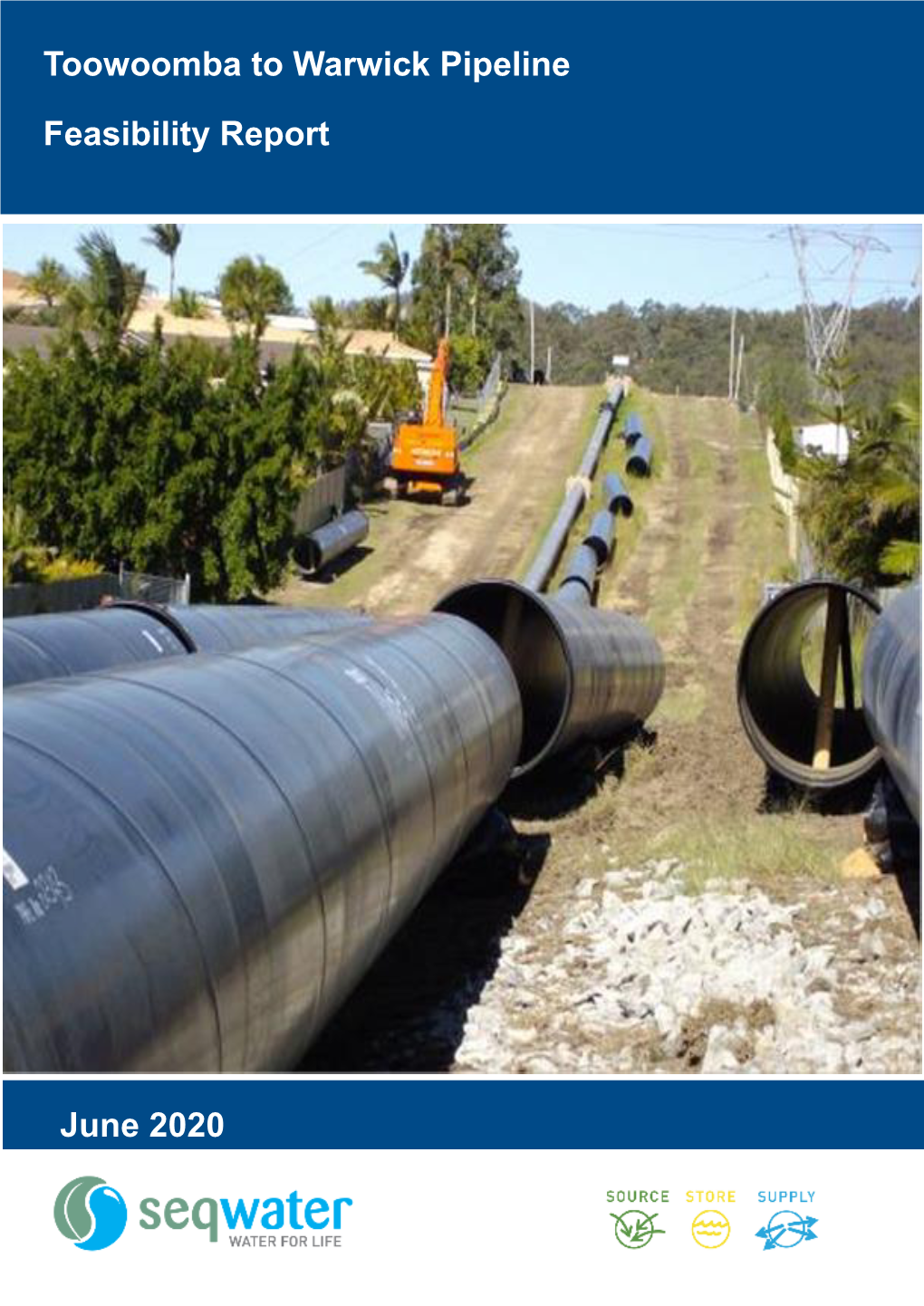 Seqwater Toowoomba To Warwick Pipeline Feasibility Study - DocsLib