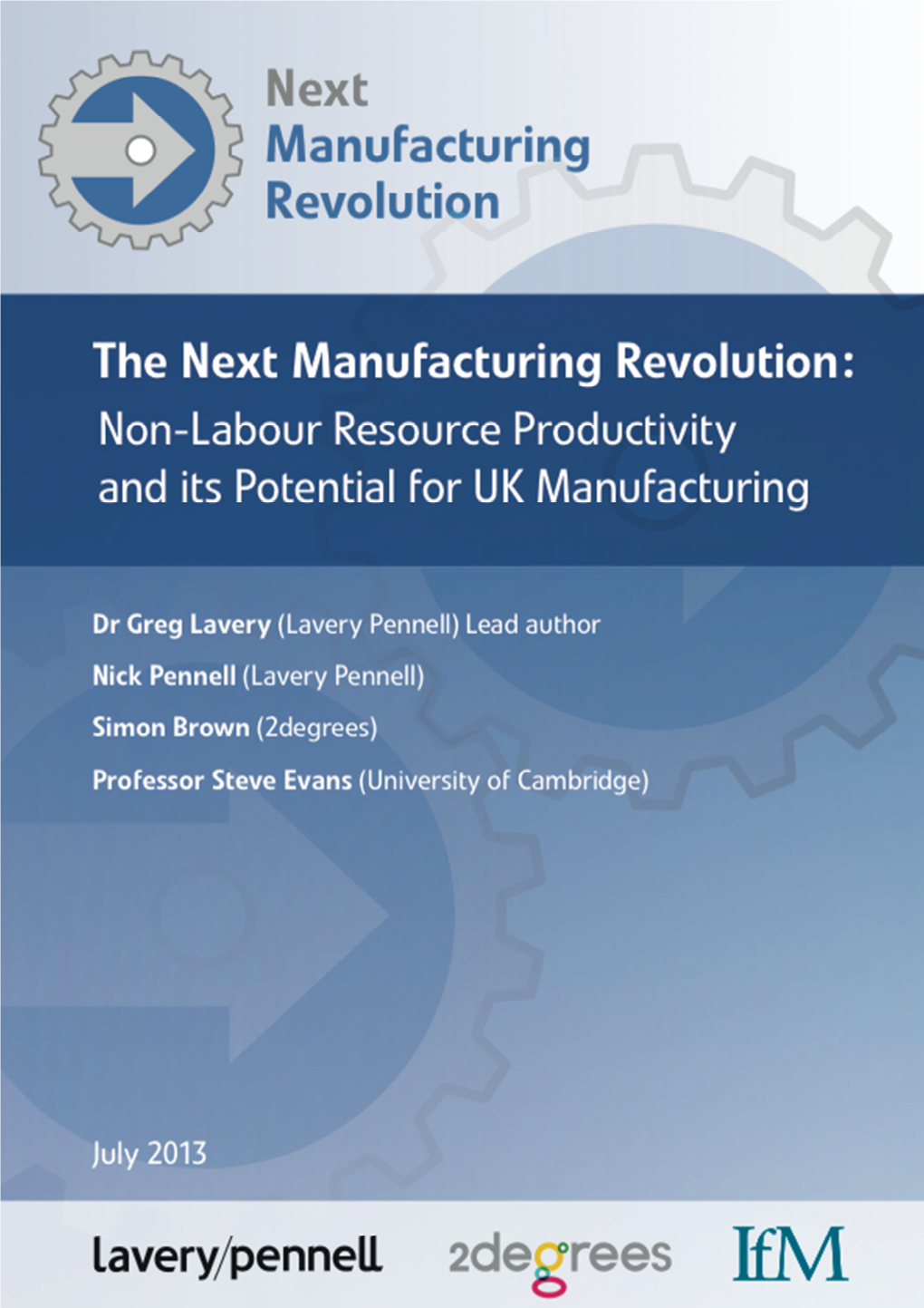 The Next Manufacturing Revolution