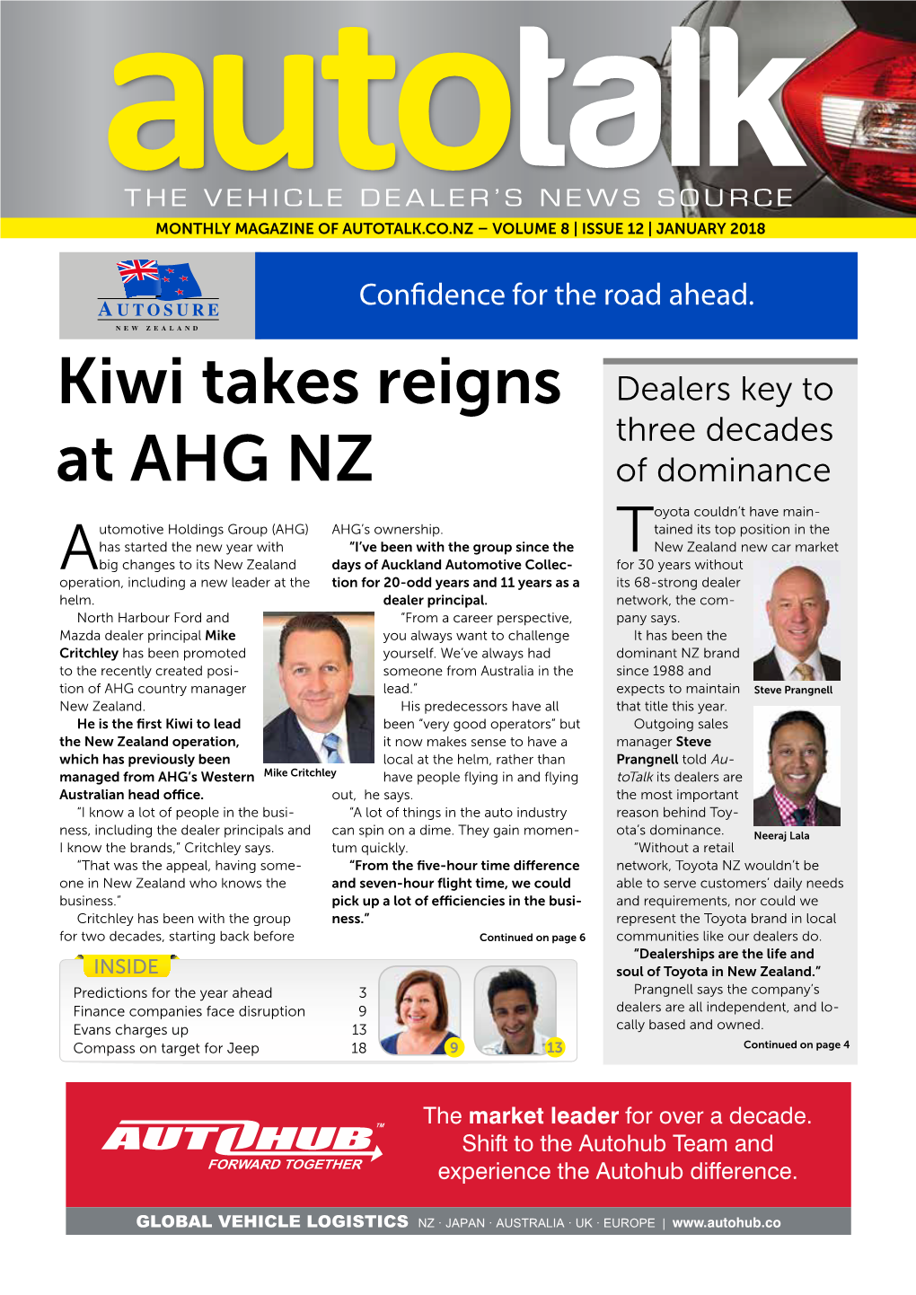 Kiwi Takes Reigns at AHG NZ