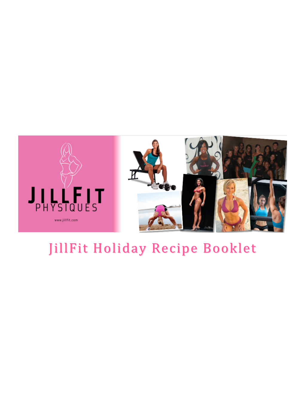 Jillfit Holiday Recipe Bookletbooklet Jillfit Holiday Recipes