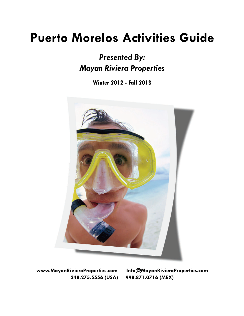 Puerto Morelos Activities Guide