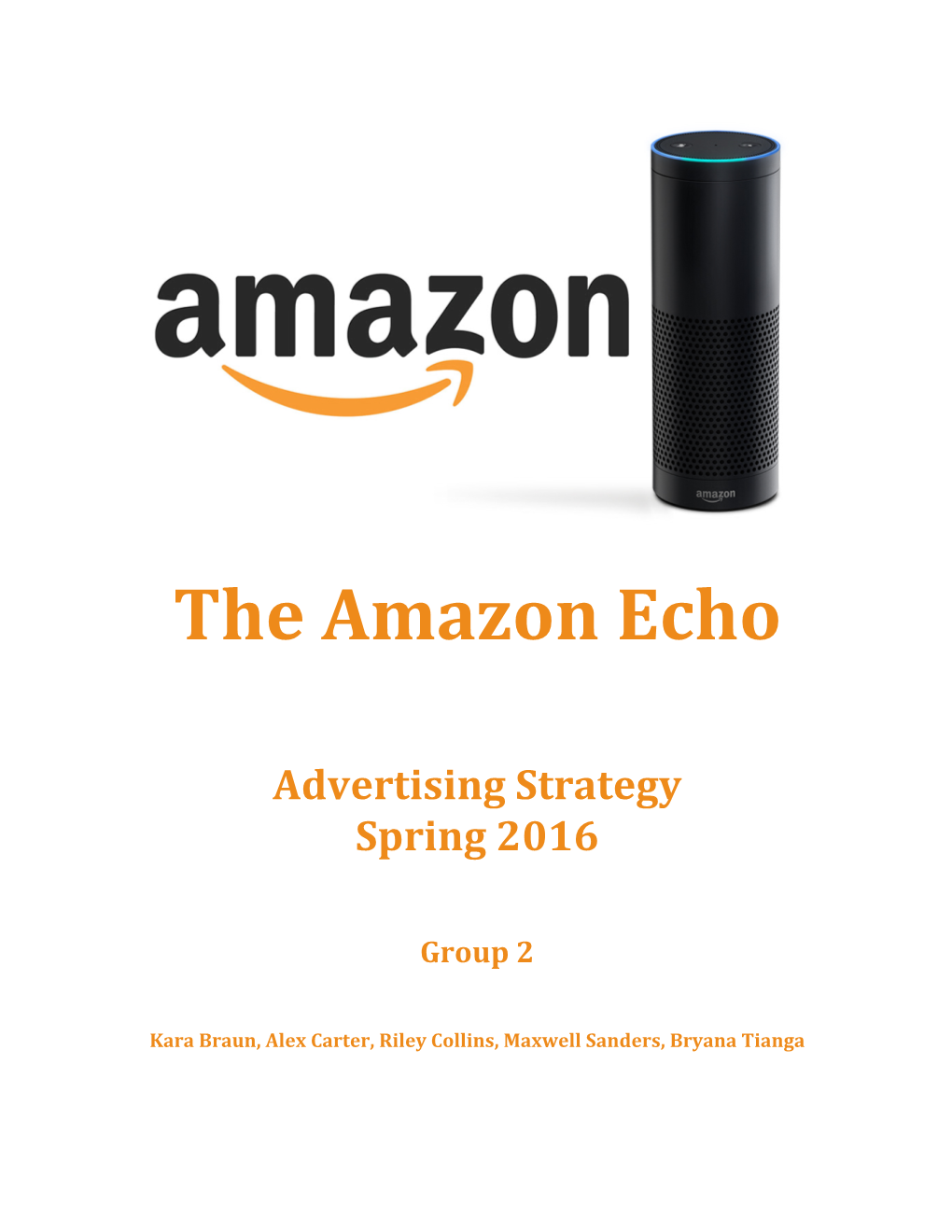 The Amazon Echo