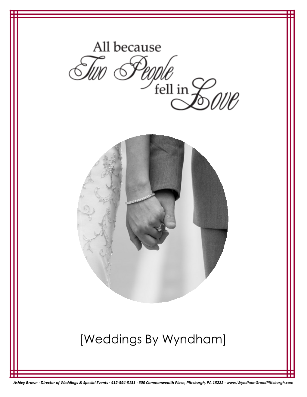 [Weddings by Wyndham]