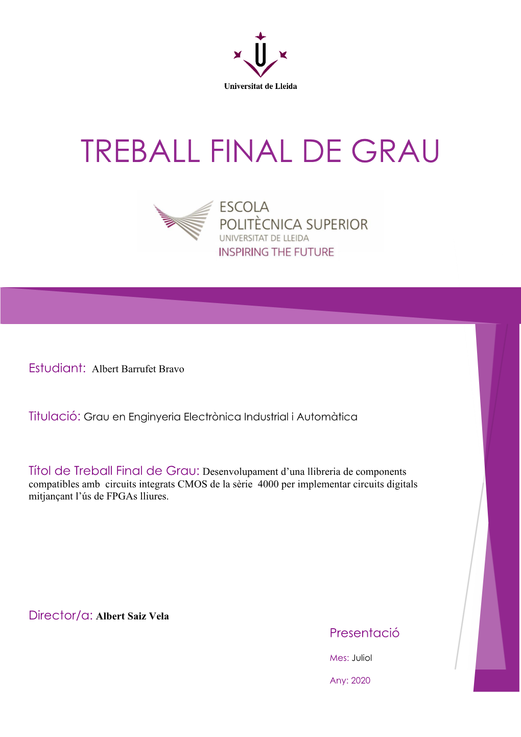 Treball Final De Grau