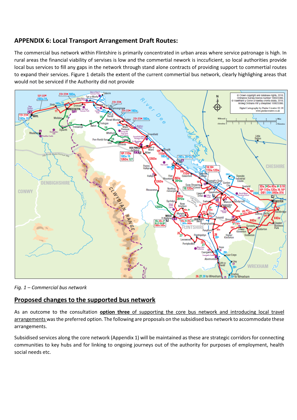 APPENDIX 6: Local Transport Arrangement Draft Routes
