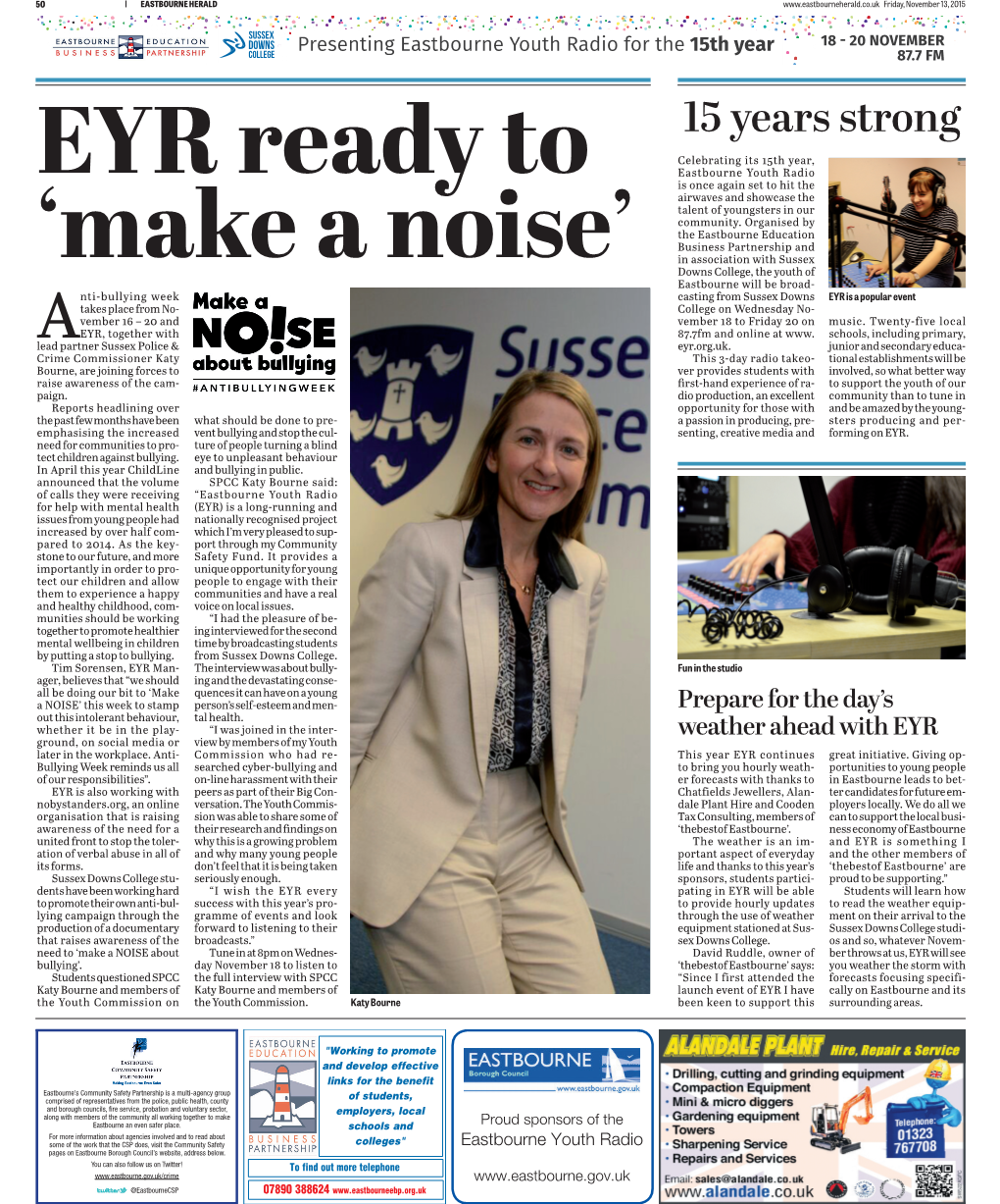 EYR Herald Supplement 2015