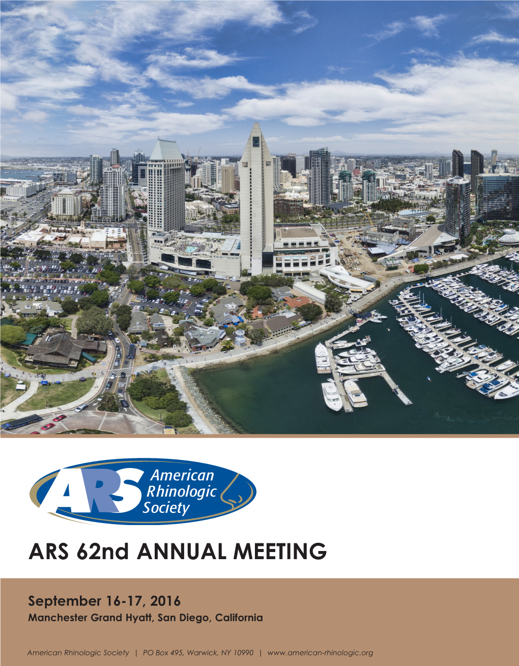 ARS 62Nd ANNUAL MEETING