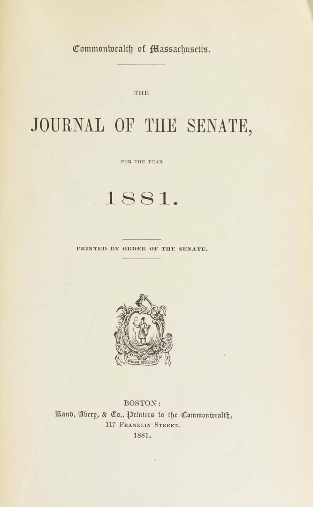 Journal of the Senate