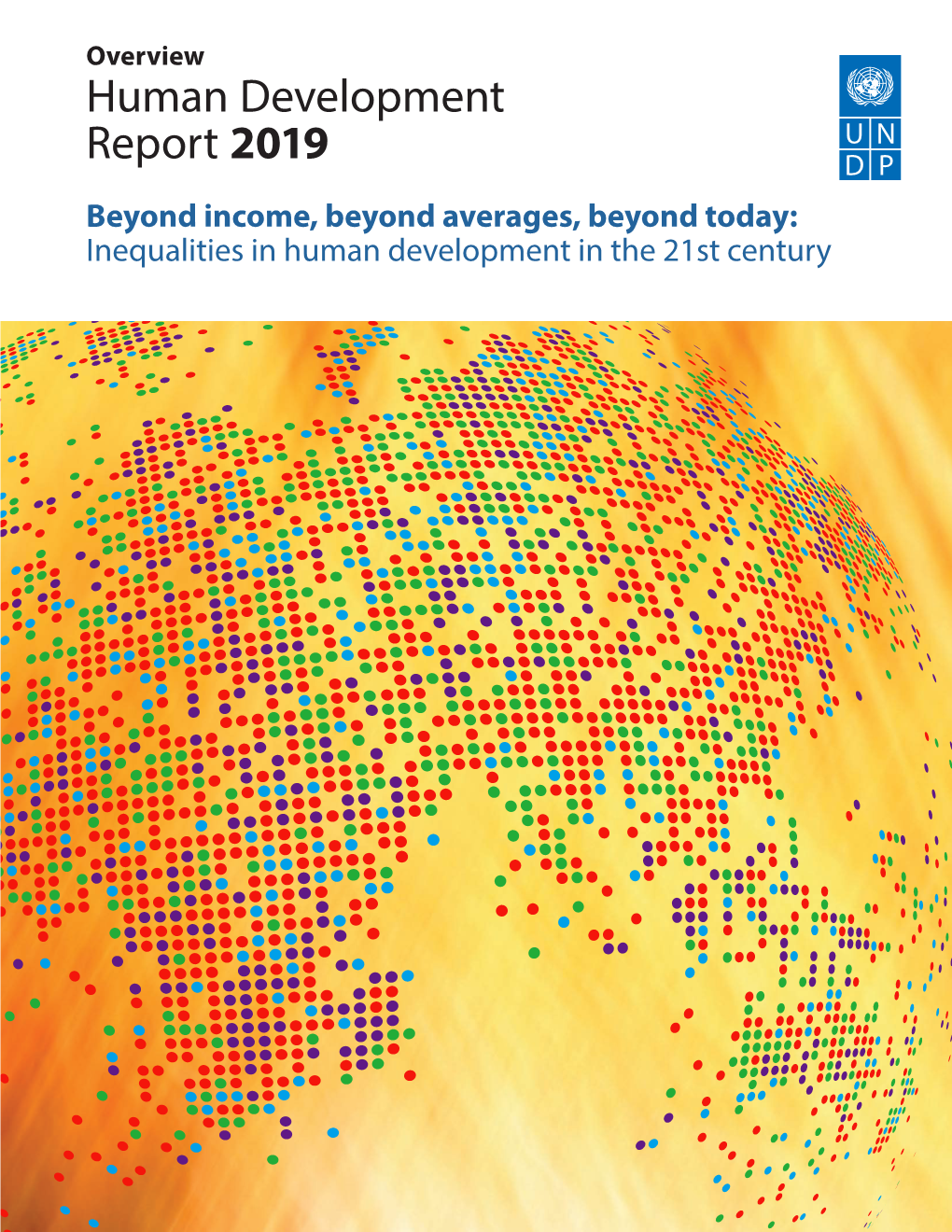 Overview Human Development Report 2019