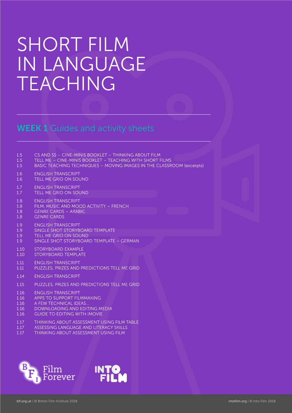 Short Film in Language Teaching SHORT FILM in LANGUAGE TEACHING