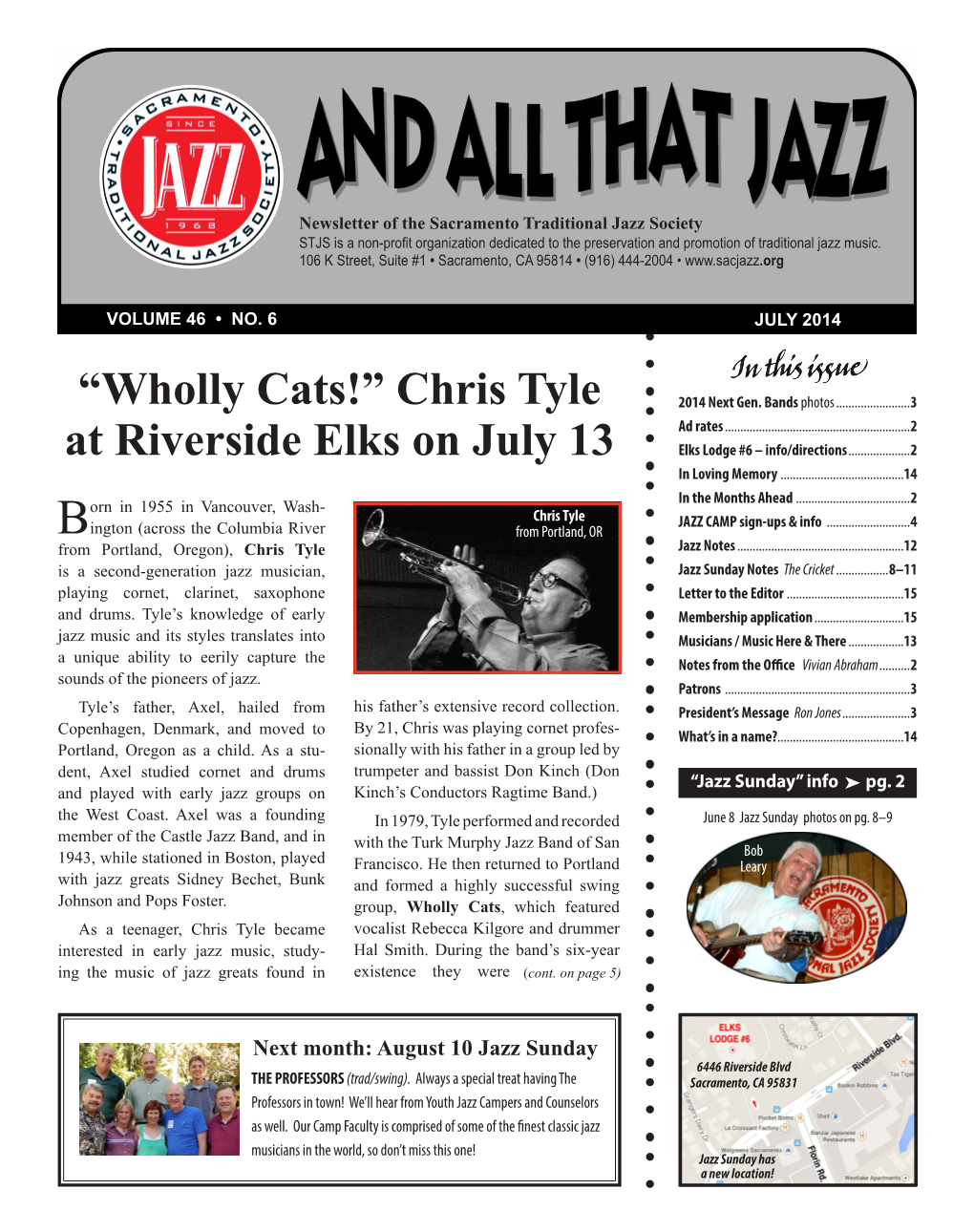 Chris Tyle at Riverside Elks on July 13