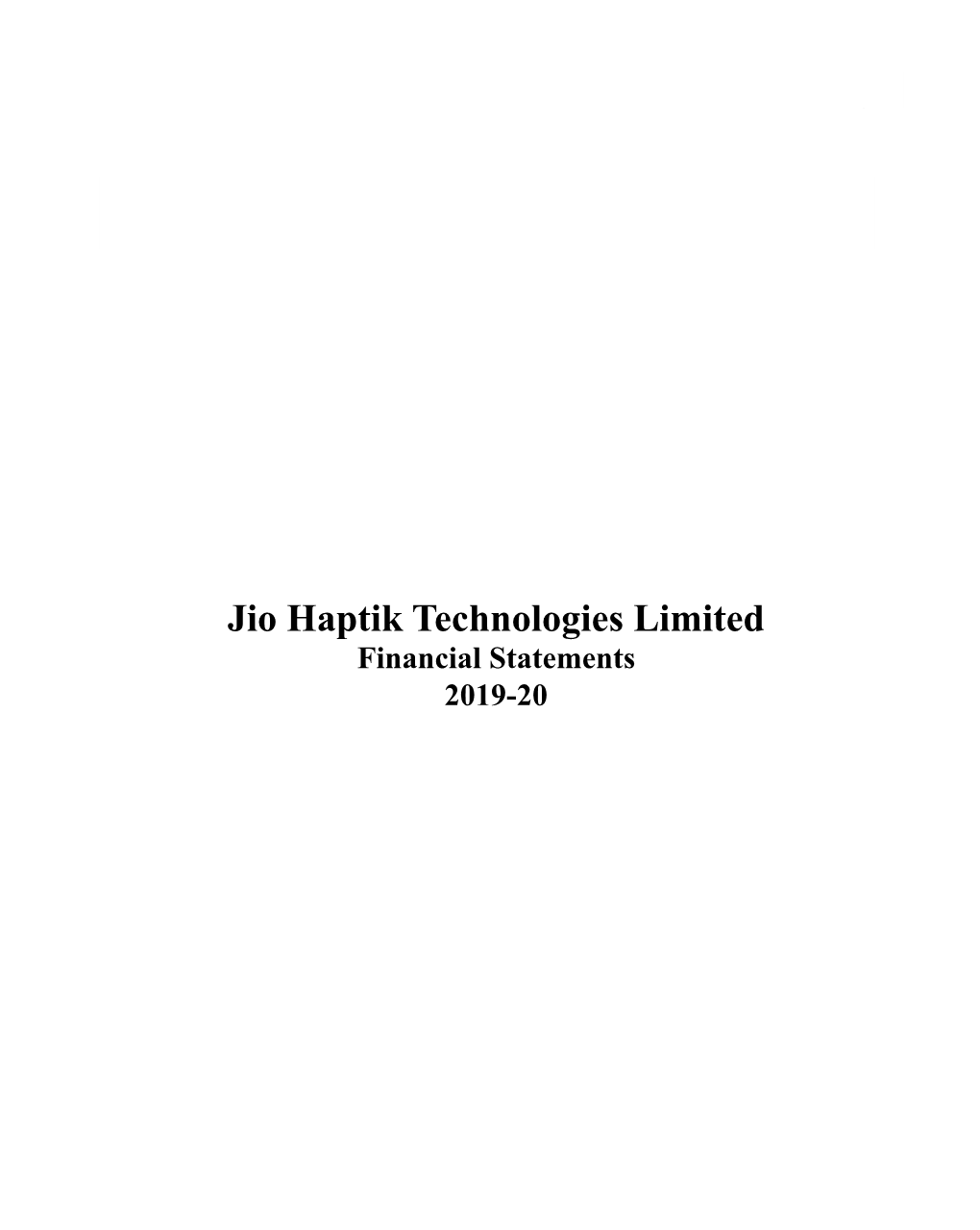 Jio Haptik Technologies Limited 1