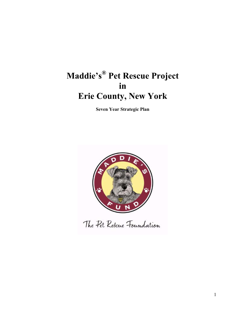 Maddie's Pet Rescue Project