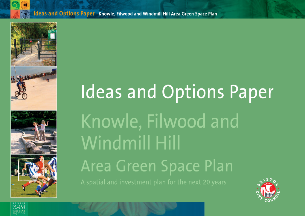 Knowle, Filwood and Windmill Hill Area Green Space Plan