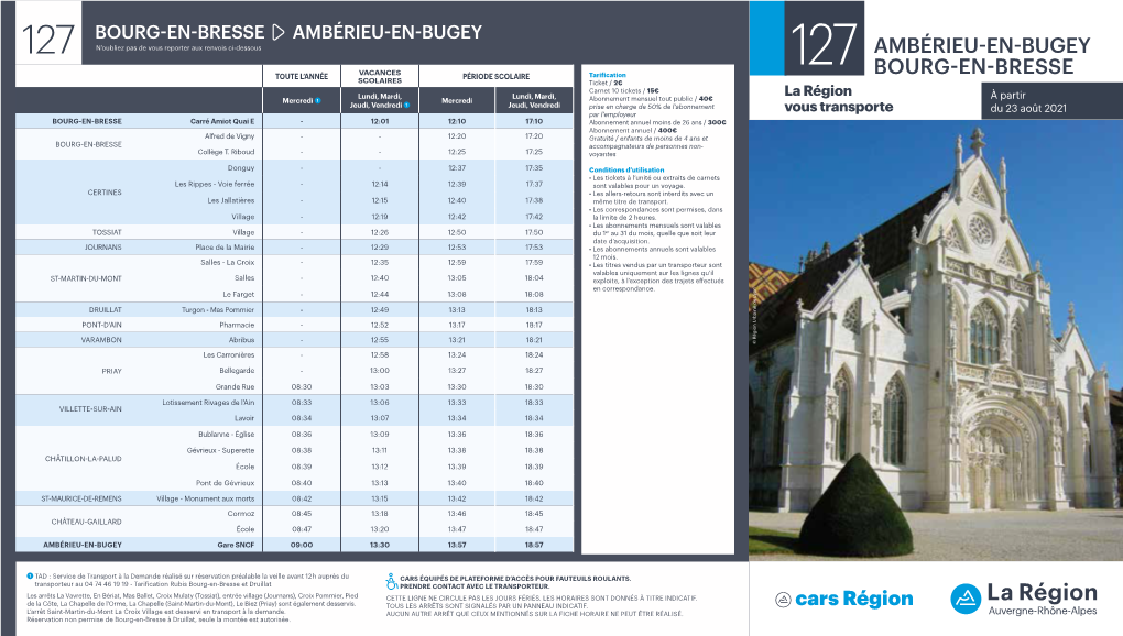 Ambérieu-En-Bugey Bourg-En-Bresse