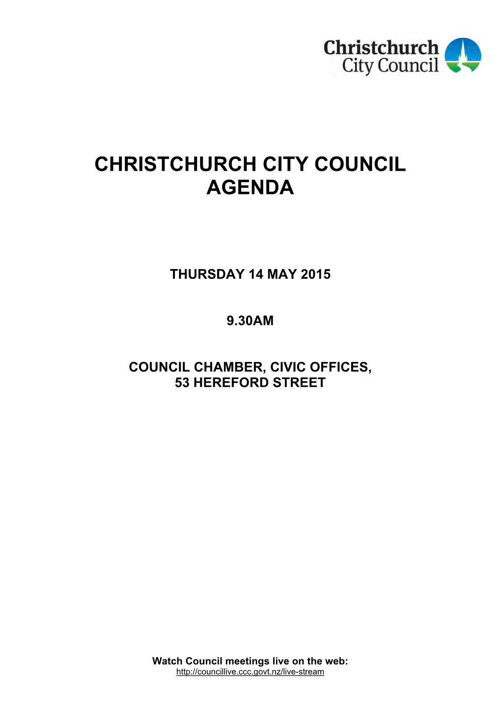 Council 14 May 2015