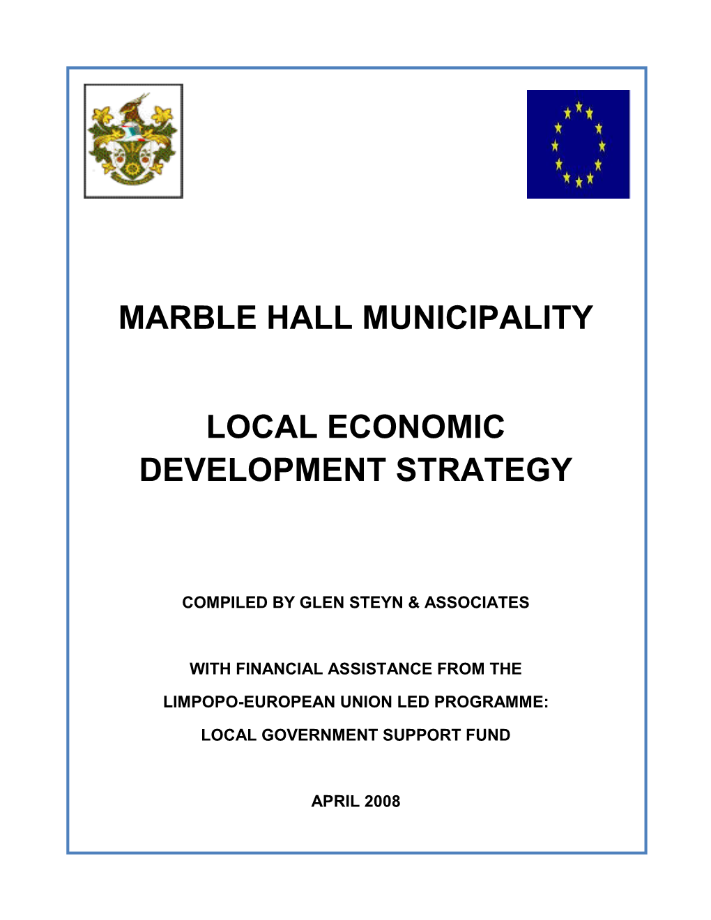Marble Hall Municipality Local Economic