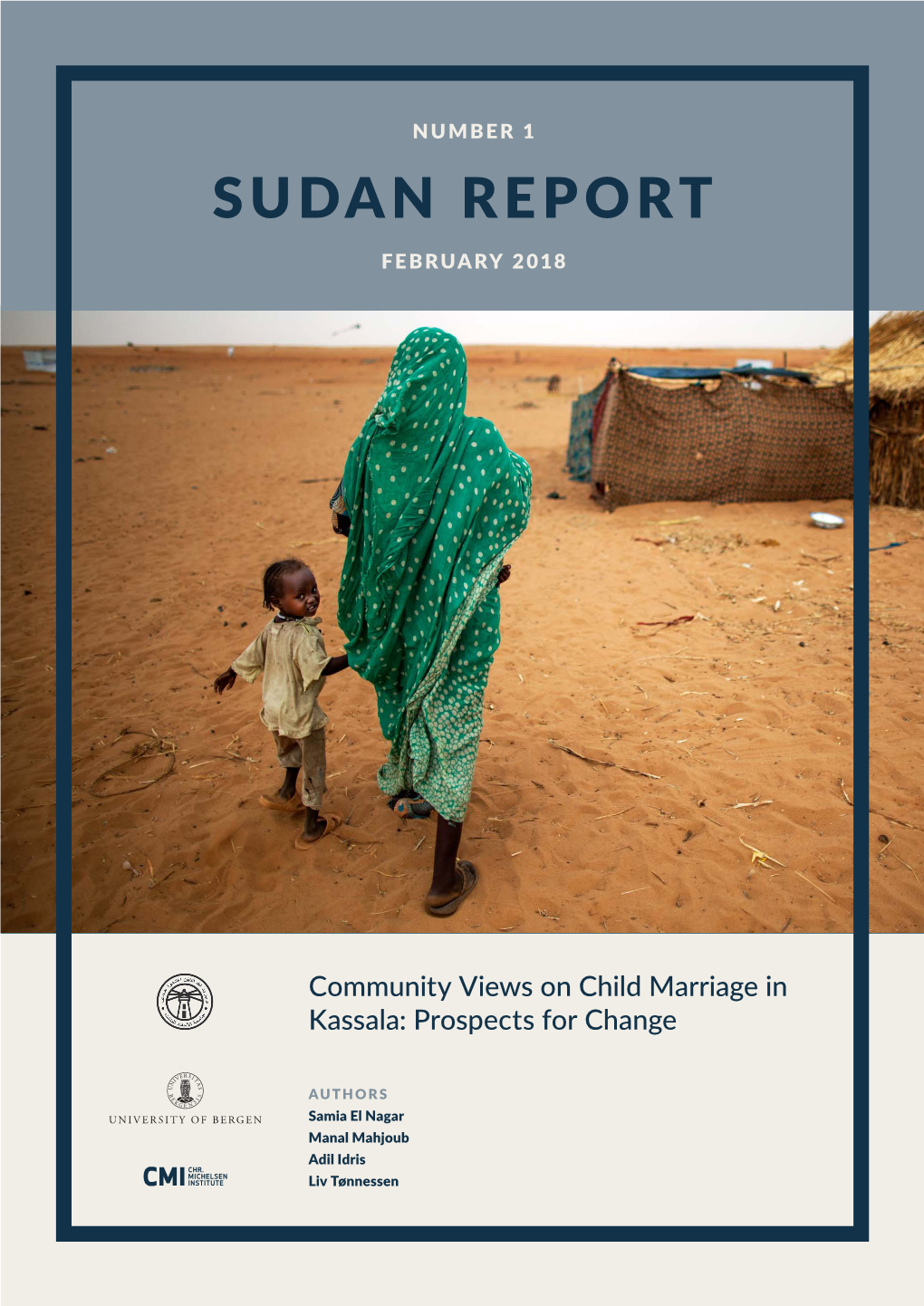 Community Views on Child Marriage in Kassala: Prospects for Change