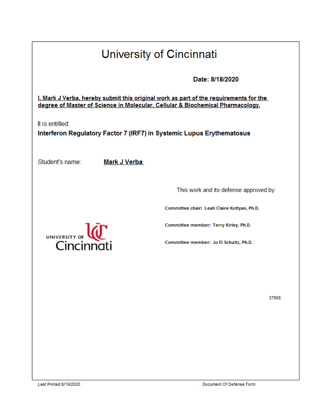 Interferon Regulatory Factor 7 (IRF7) in Systemic Lupus Erythematosus