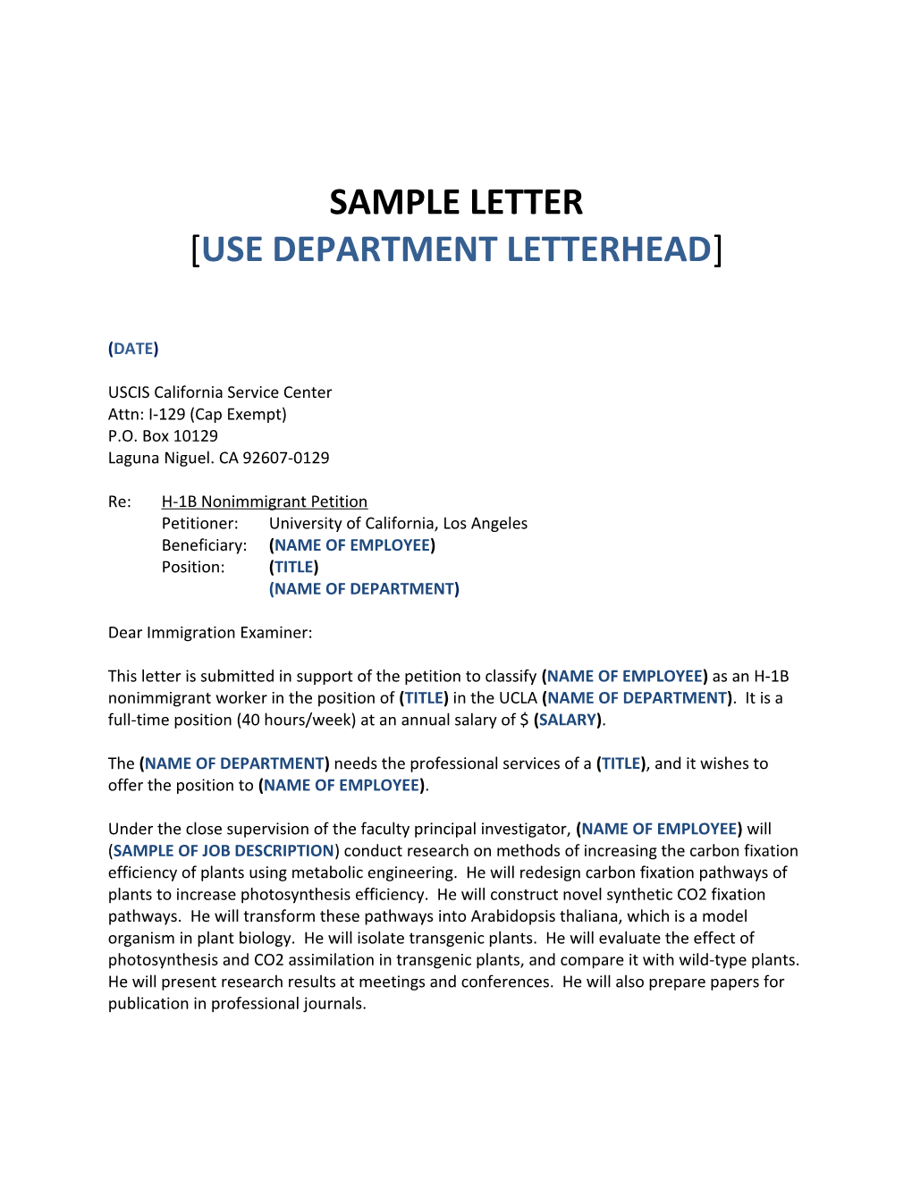 USCIS California Service Center