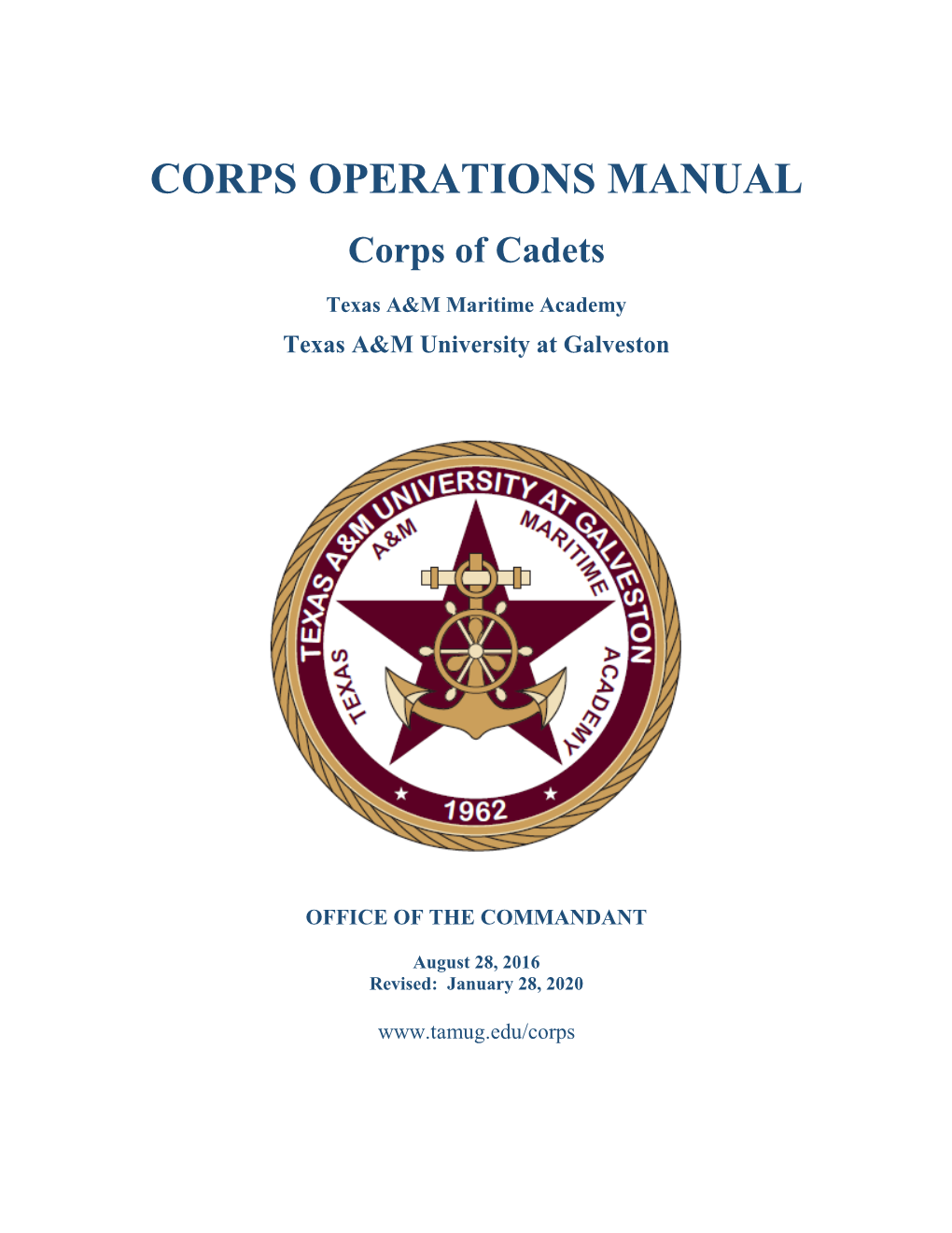 Corps of Cadets