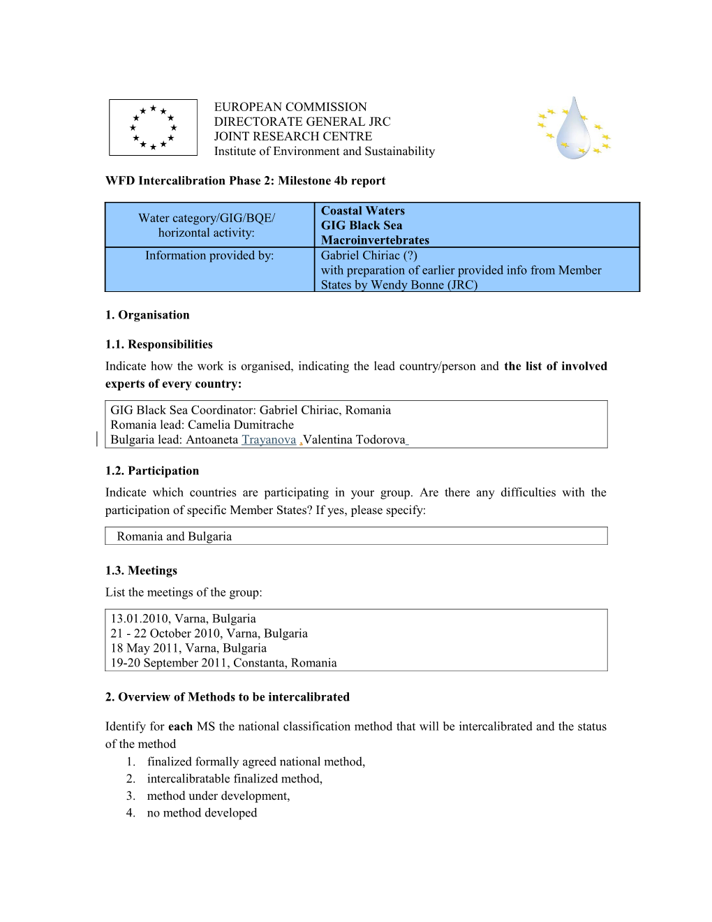 Template for the Milestone Reports s1