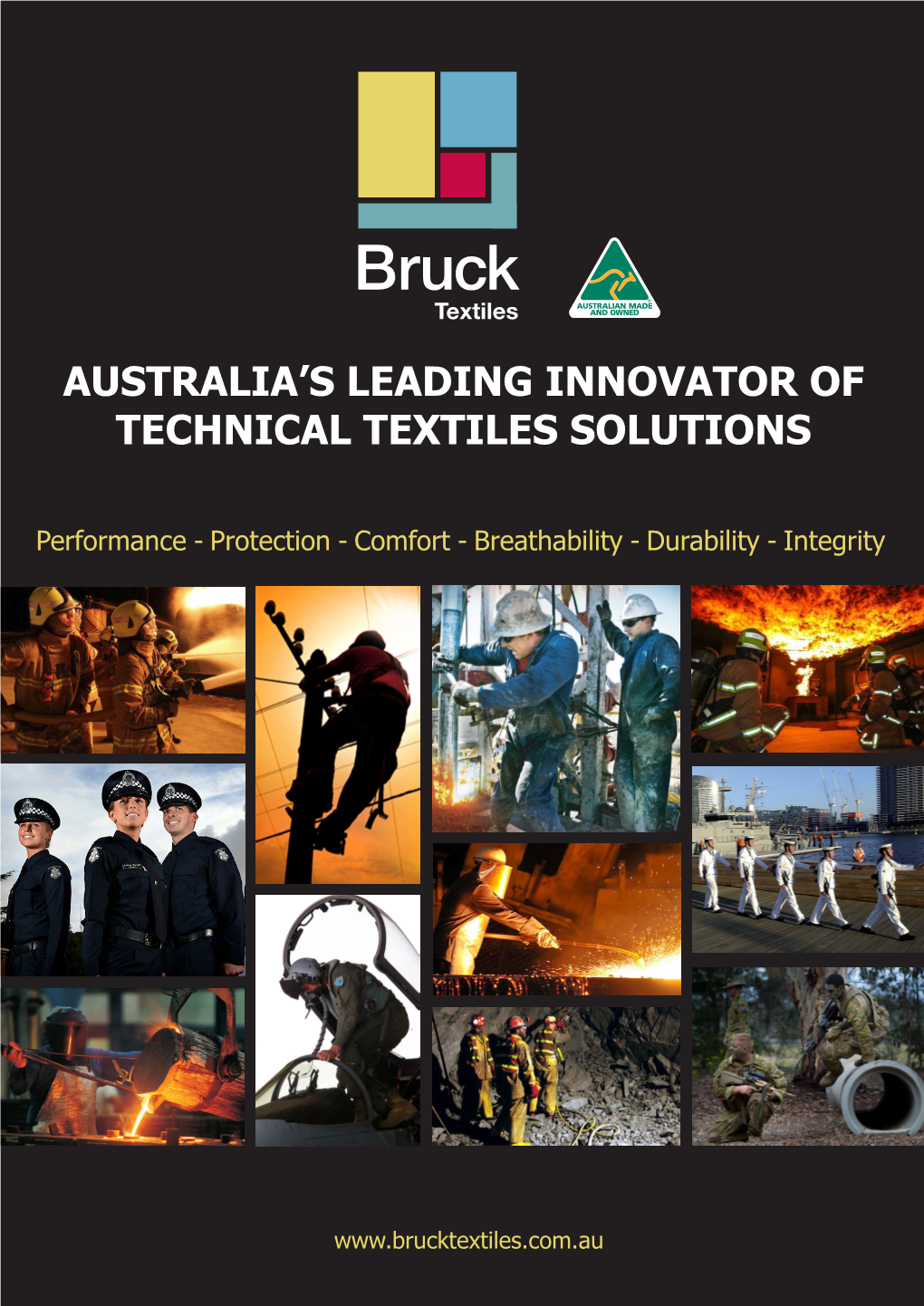 BRUCK TEXTILES Privately Owned Australian Company That Has Been Developing Quality Fabrics Since 1946