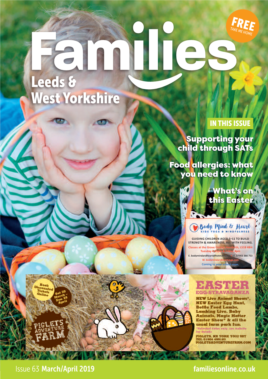 Issue 63 March/April 2019 Familiesonline.Co.Uk Supporting