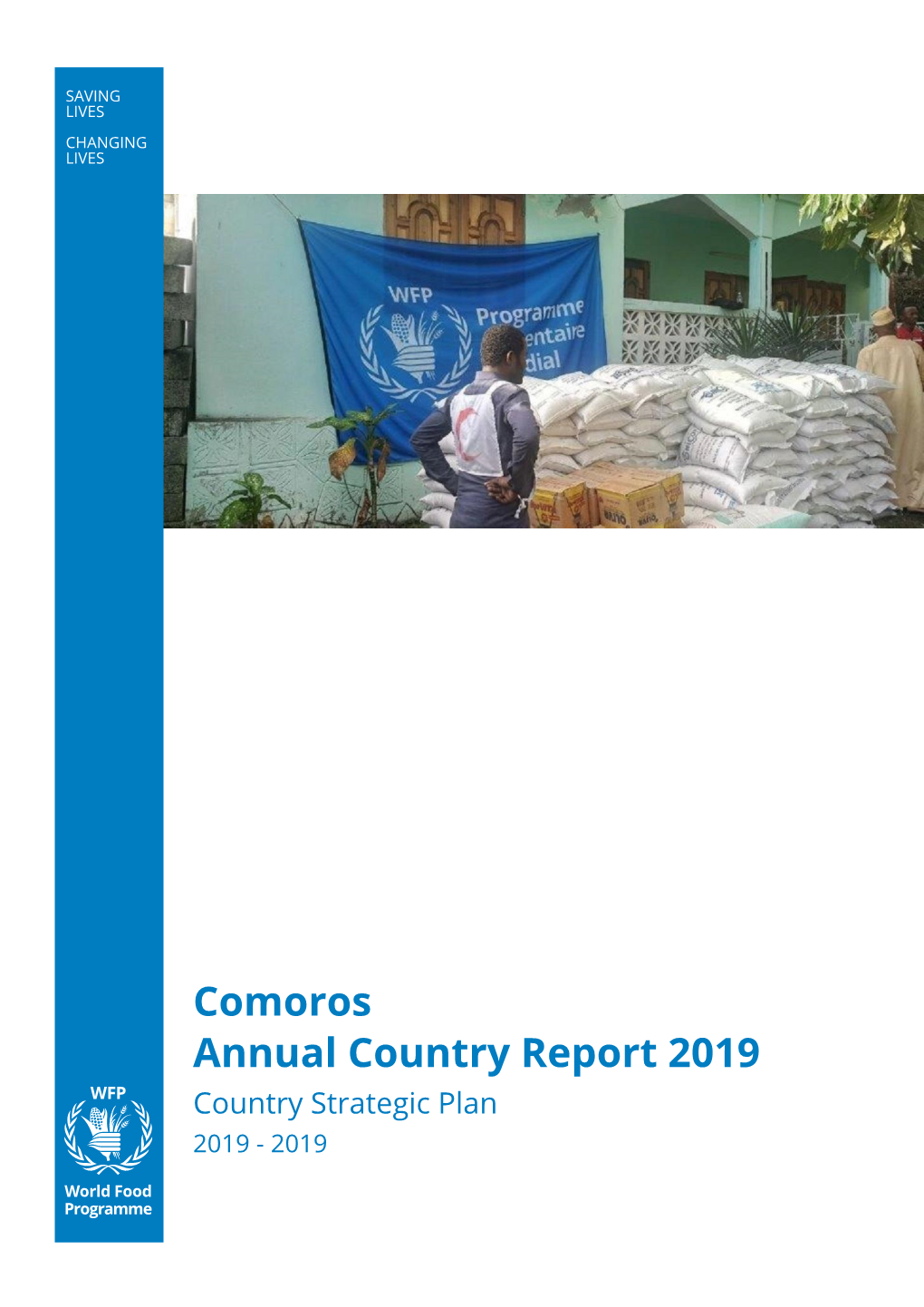 Comoros Annual Country Report 2019 Country Strategic Plan 2019 - 2019 Table of Contents