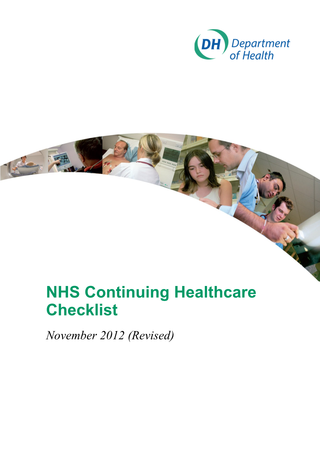 NHS Continuing Healthcare Checklist