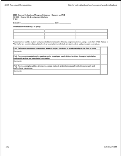 SECS Assessment Documentation pdf