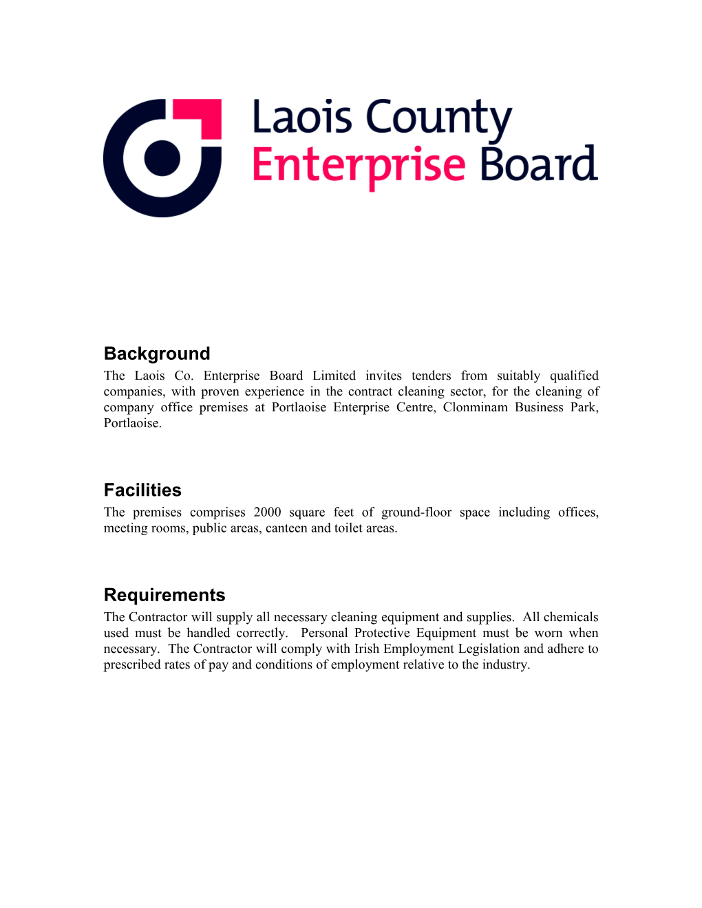 The Laois County Enterprise Board Limited 22/09/2018