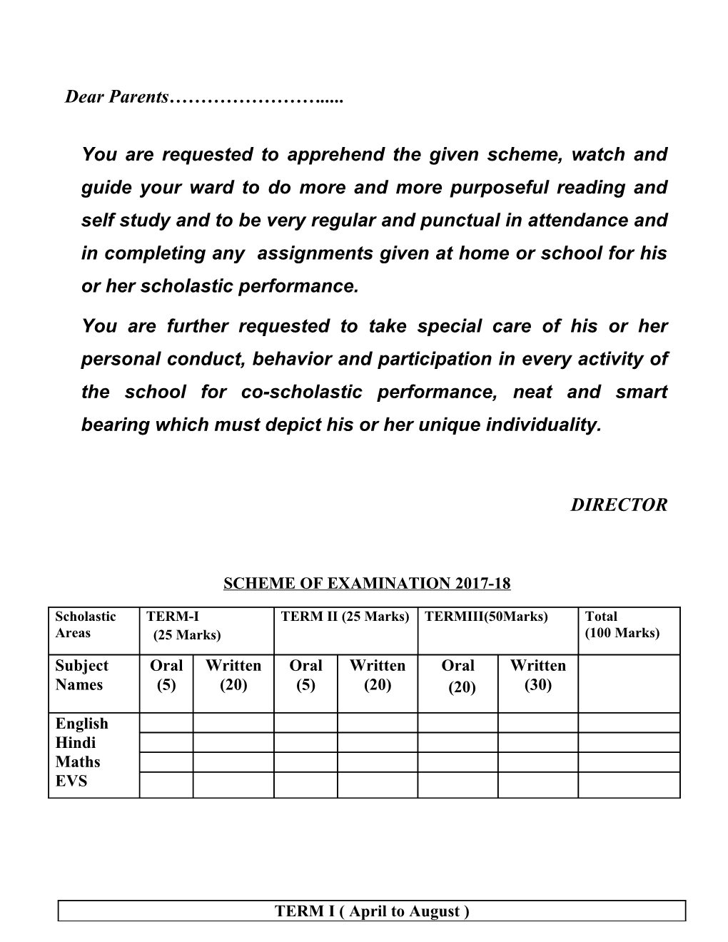 You Are Requested to Apprehend the Given Scheme, Watch and Guide Your Ward to Do More